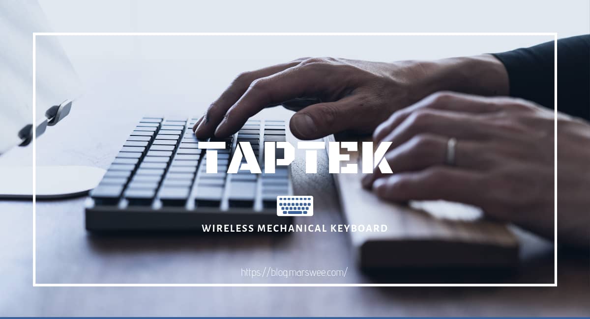 iOS/Android Taptek RGBワイヤレス メカニカルキーボード iOS⁄Android Taptek RGBワイヤレス メカニカルキーボード - メルカリ