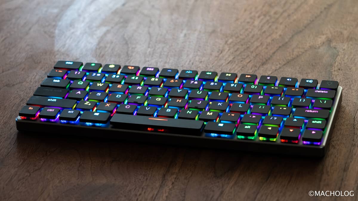 ワイヤレスキーボード「Taptek」はタブレットユーザー必見！超薄型の青 
